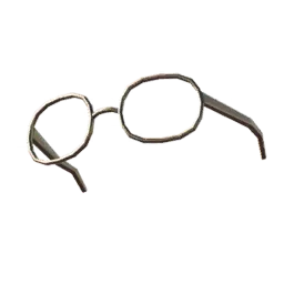 Gold-Rimmed Glasses